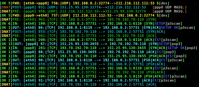 IPFIRE transparent proxying